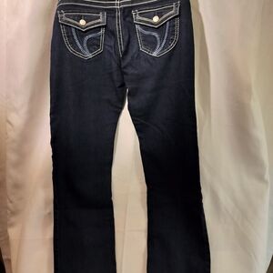 U.S. Polo Assn. Women's Dark Blue Straight Leg Jeans
